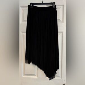 Calvin Klein Asymmetrical Black Skirt